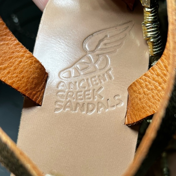 Ancient Greek Sandals Gold Size 40 - Picture 5 of 5